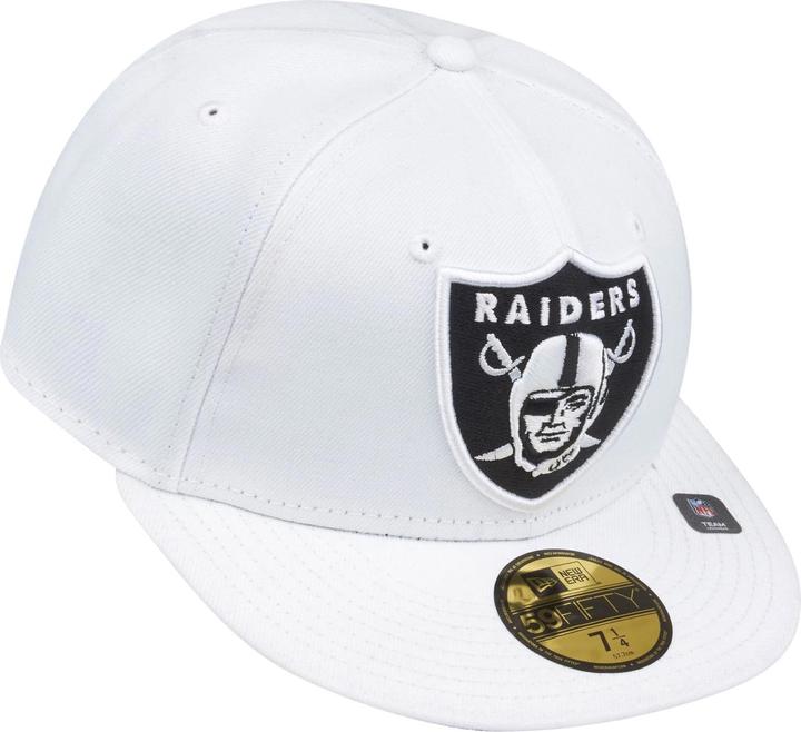 Produktbild New Era 59Fifty Cap - XL LOGO Las Vegas Raiders weiss - 7 (XL)