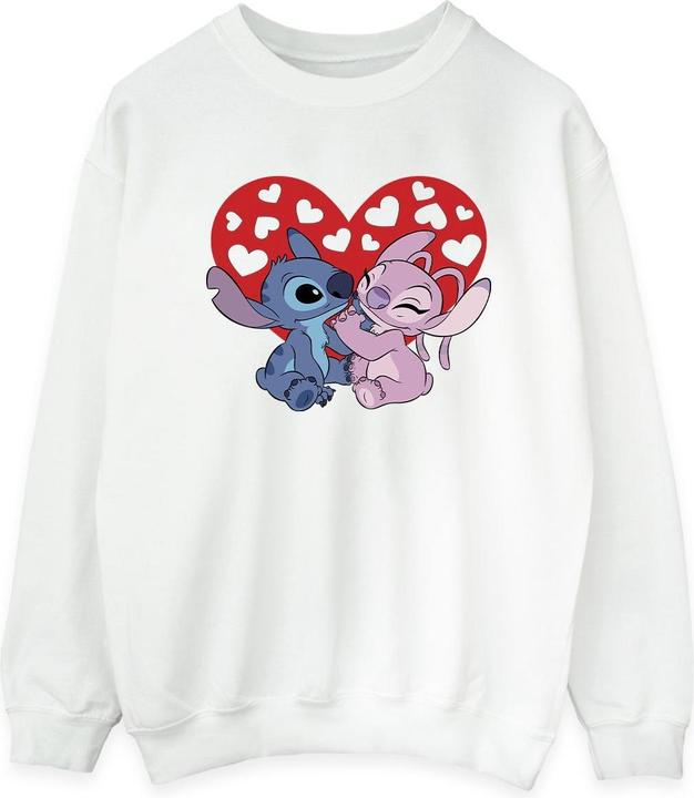 Produktbild Disney Lilo & Stitch Hearts Sweatshirt (XL)
