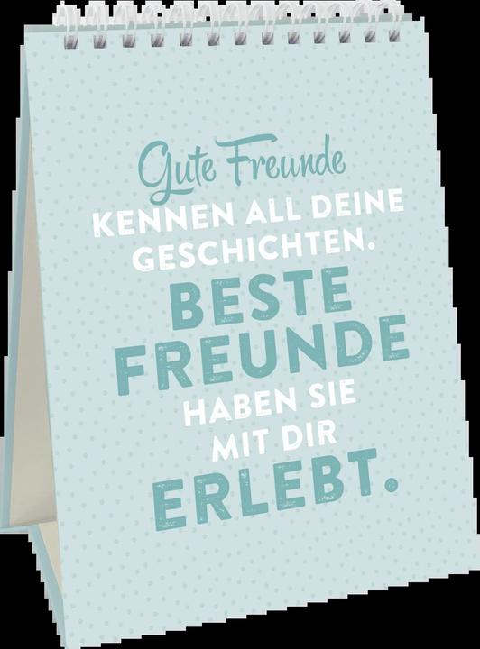 Actual product image It's called friendship because with friends you can do anything... (German, Groh publishing house, 2018)
