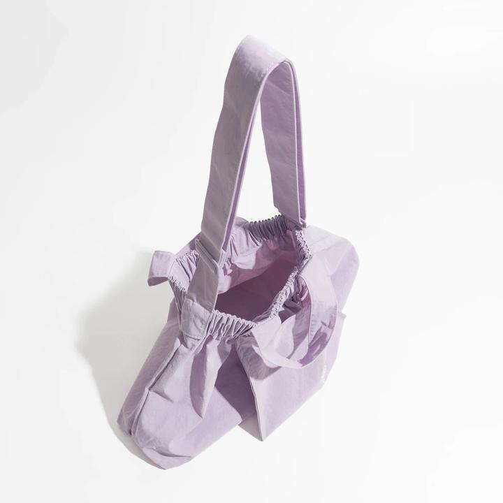 Image du produit Only-Bags.Store Nylon couleur solide Sac à bandoulière Simple petit sac à main Hobo Stylish Nylon léger Tote