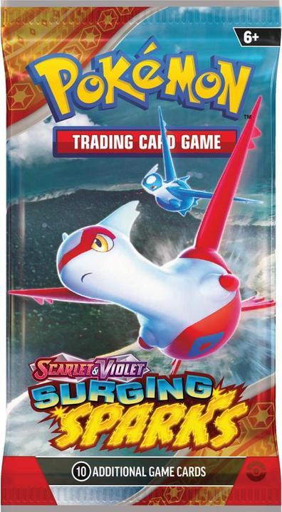 Produktbild Pokémon Surging Sparks (Englisch, Booster Pack)