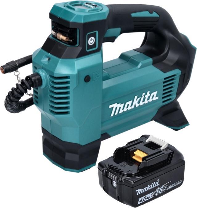 Immagine prodotto Makita DMP 181 M1 Compressore a batteria 18 V 11,1 bar + 1x batteria 4,0 Ah - senza caricatore