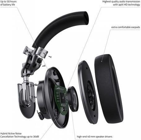 Produktbild Lamax HighComfort (ANC, 25 h, Kabelgebunden, Kabellos)