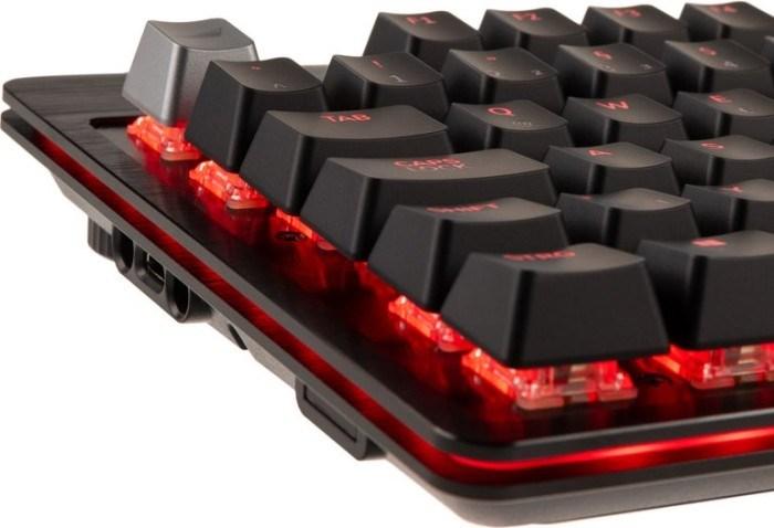 Produktbild Mountain Everest Core TKL Tastatur - MX Silent Red, ISO, DE-Layout (DE, Kabelgebunden)