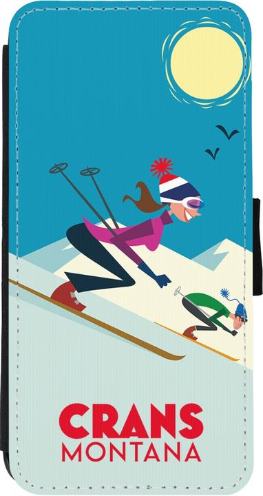 Immagine prodotto PhoneLook Cover Portafoglio nero Crans-Montana Sci alpino (Apple iPhone 11)