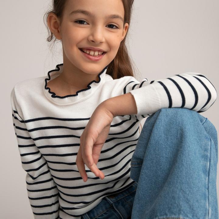 Immagine prodotto La Redoute Collections Maglione da marinaio con colletto decorato (140)