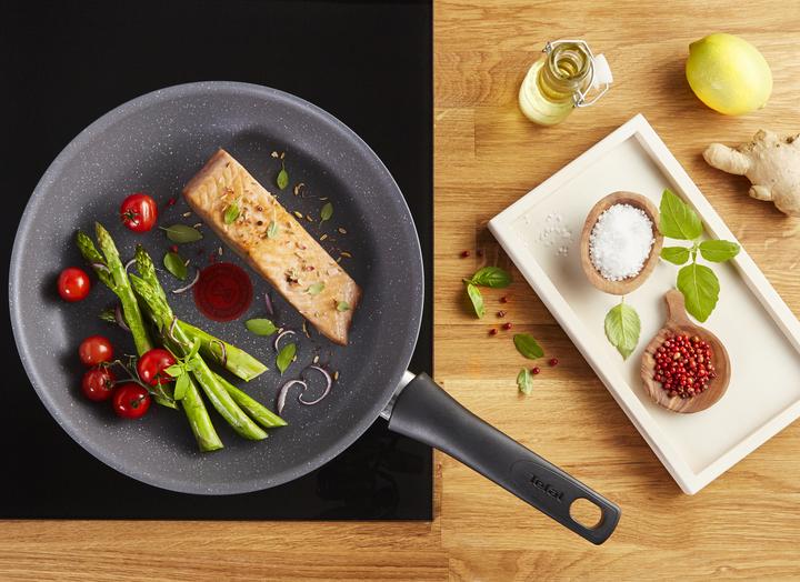 Image du produit Tefal Healthy Chef G1503223 Poêle Ronde à Usage Général (24 cm, Ensemble de casseroles et de poêles de cuisson, Aluminium)