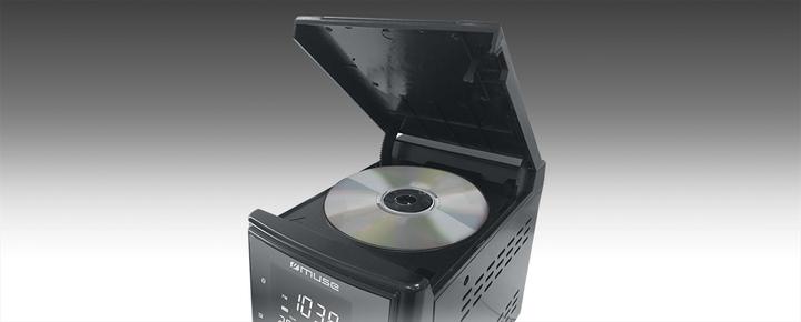 Produktbild Muse M-38 BT - Mini hifi-systeem met CD,USB & bluetooth - zwart (Bluetooth, CD Player, 1x 10 W)