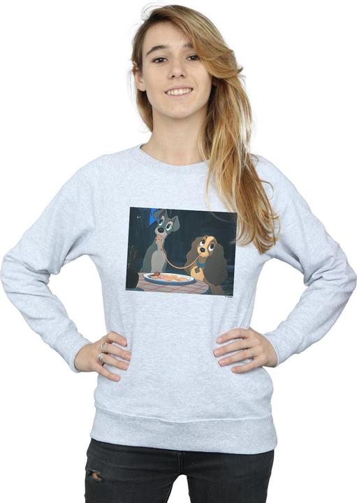 Produktbild Disney Lady And The Tramp Spaghetti Slurp Sweatshirt (M)
