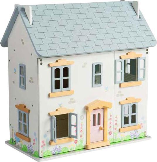 Actual product image Bigjigs Puppenhaus aus Holz, Sommerhaus