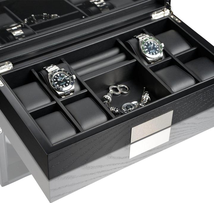 Produktbild Heisse & Söhne Uhrenbox Monteray 8 - Schwarz