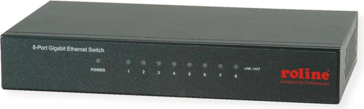 Actual product image Roline Gigabit Ethernet Switch (8 Ports)