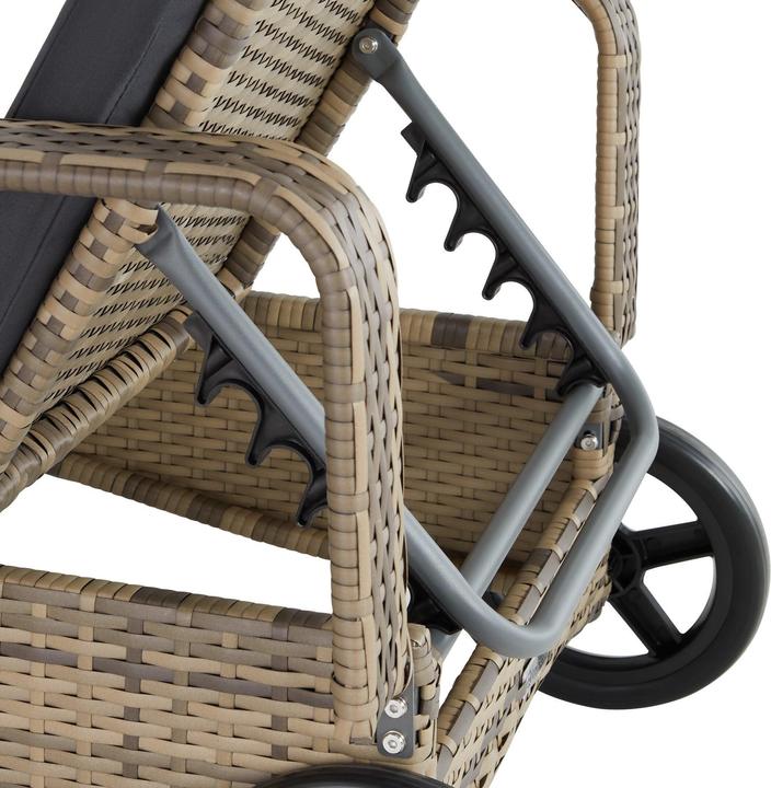 Actual product image tectake Sonnenliege (200 cm)