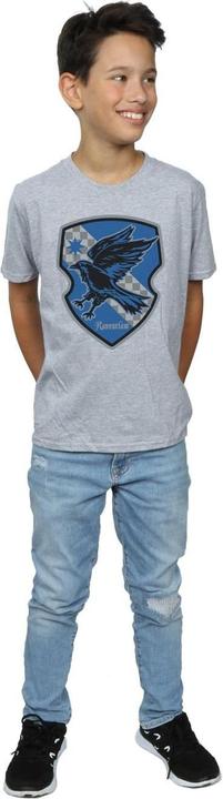 Actual product image Boys Ravenclaw Crest Flat T-Shirt (140, 146)