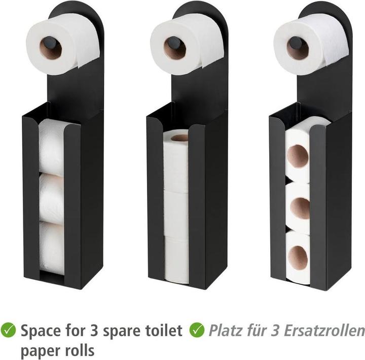 Actual product image Wenko Toilettenpapierhalter 2in1