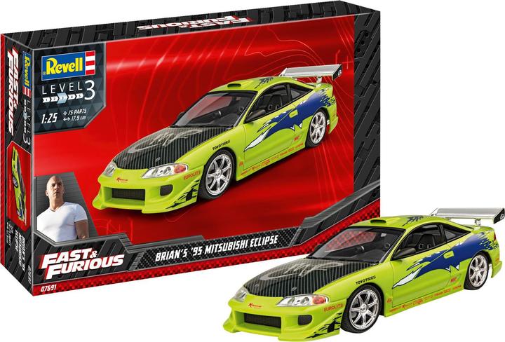 Produktbild Revell Fast & Furious Brians 1995 Mitsubishi Eclipse