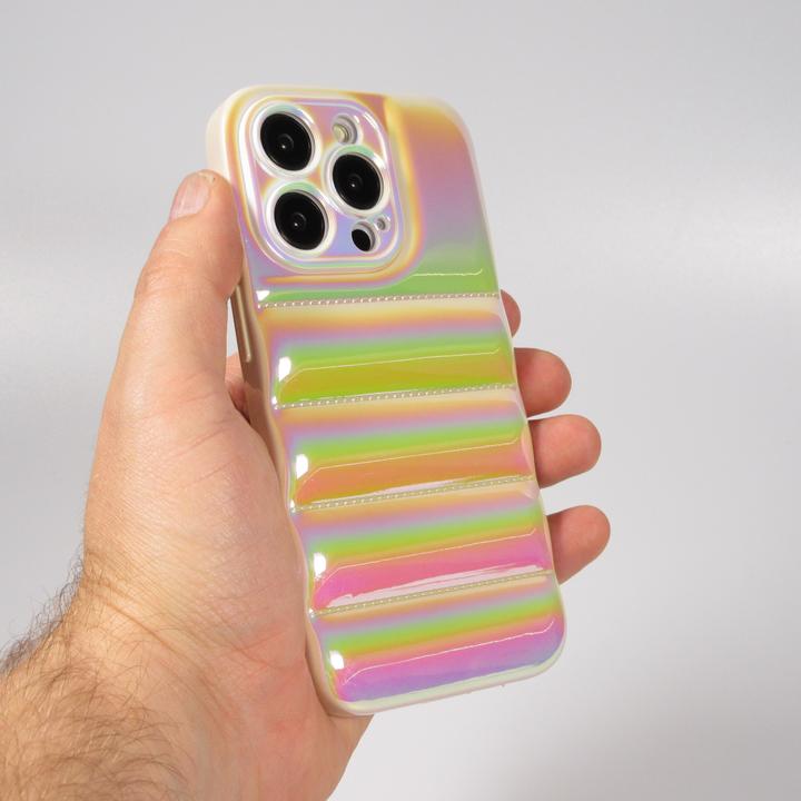 Produktbild PhoneLook Hülle 3D Silikon Polster glänzend & reflektierend (Apple iPhone 14 Pro Max)