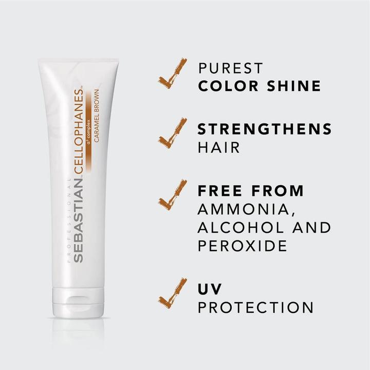 Actual product image Sebastian Cellophanes (Caramel Brown)