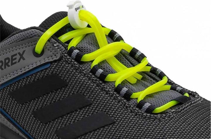 Gorilla Elastische Silikon-Schnürsenkel für Wandern (123 cm)