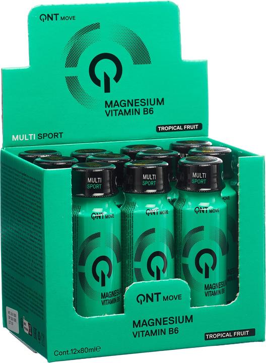 Produktbild QNT Magnesium Vitamin B6 Shot (Lemon, 12 x)