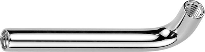 Star Piercing Barbell-Stab L Gebogen silber mit 1.2 mm Innengewinde (Titan G23, ohne Messing)