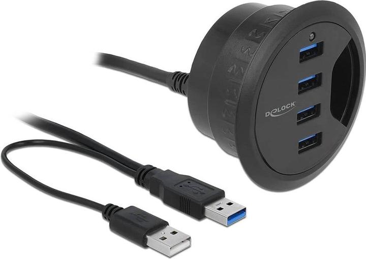 Produktbild Delock Tisch-Hub 4 Port USB 3.0 (USB-A, 4 Ports)