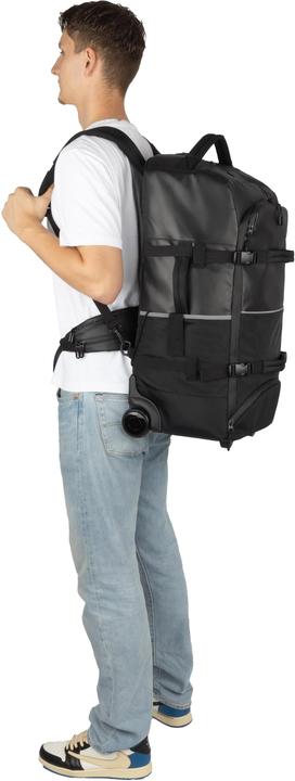 Immagine prodotto Normani Wasserdichter Rucksack-Trolley 60 Liter mit Hüftgurt - 9655 (60 l)