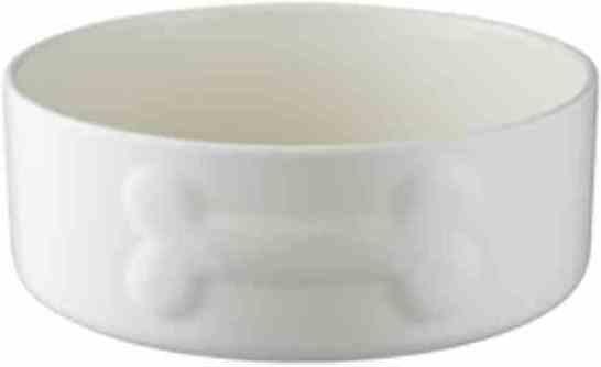 Actual product image Mason Cash Ceramic Bowl for Dogs and Cats, 20 cm, cream
