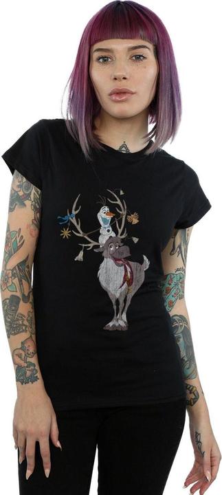 Produktbild Disney Frozen Sven And Olaf Christmas Ornaments TShirt (XL)