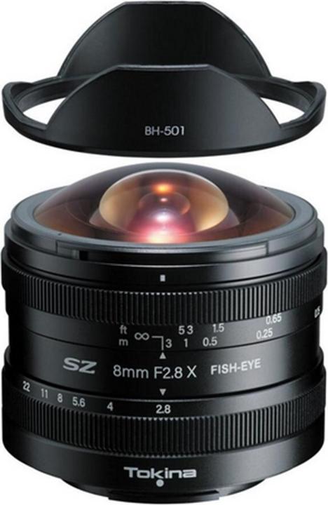 Image du produit Tokina SZ 8mm F2.8 MF Fuji X-Mount (Fujifilm X, APS-C / DX)