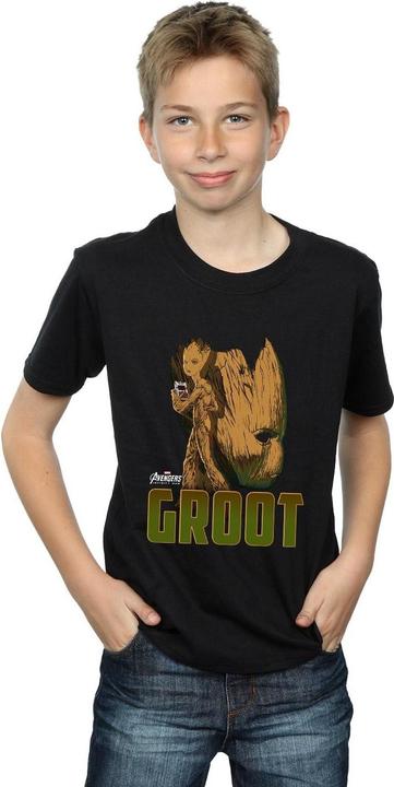 Produktbild Avengers Infinity War Groot Character TShirt Jungen (140, 146)
