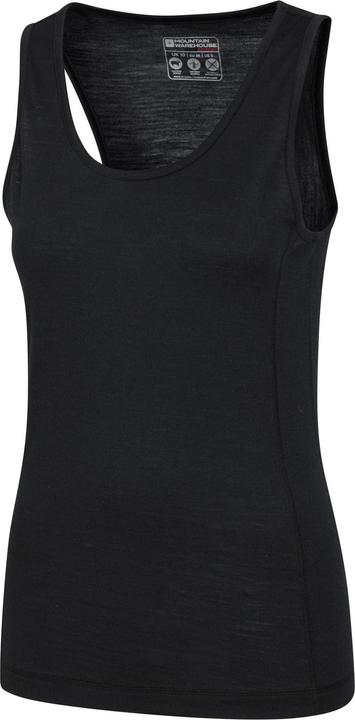 Actual product image Mountain Warehouse Womens/Ladies Merino Wool Cami Vest Top (36 D)