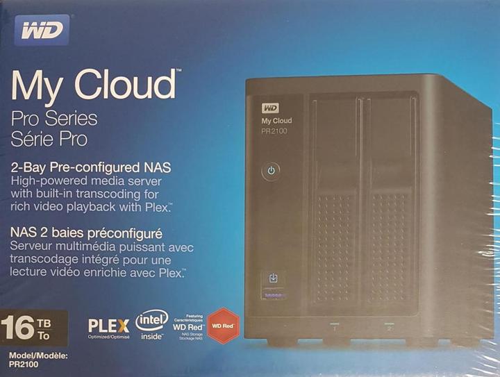 Immagine prodotto WD My Cloud Pro PR2100 (2 x 8 TB, WD Red)