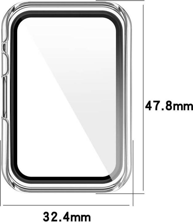 Image du produit Cover-Discount OPPO Watch Free - Etui de protection avec verre blindé transparent