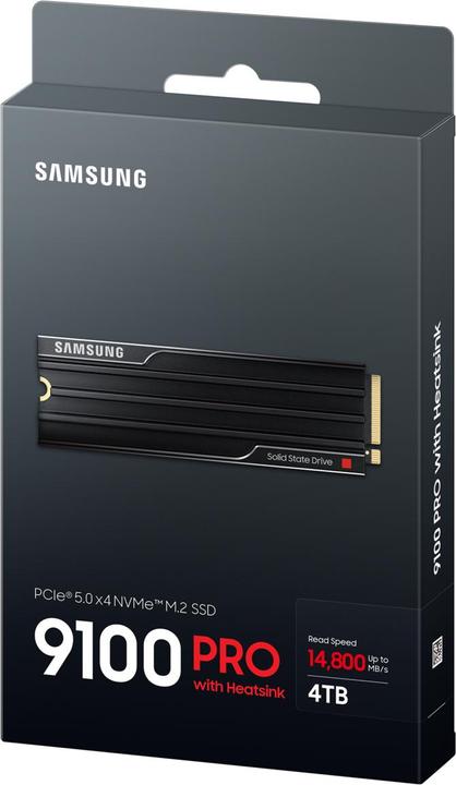 Productafbeelding Samsung 9100 Pro met koellichaam (4000 GB, M.2 2280)