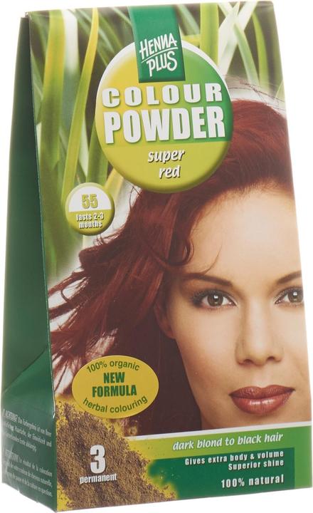 Hennaplus Colour Powder (55 Super Rot)
