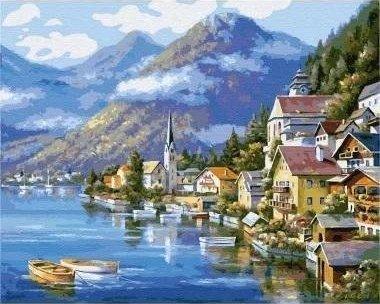 Produktbild Twoje Hobby Malen nach Zahlen - Österreich 40x50cm