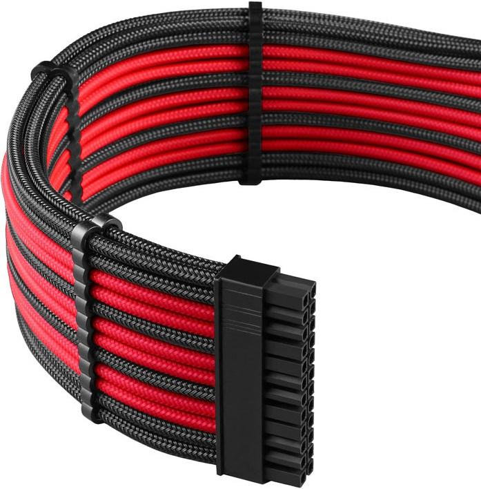 Produktbild CableMod Pro ModMesh 12VHPWR Cable Extension Kit - schwarz/rot