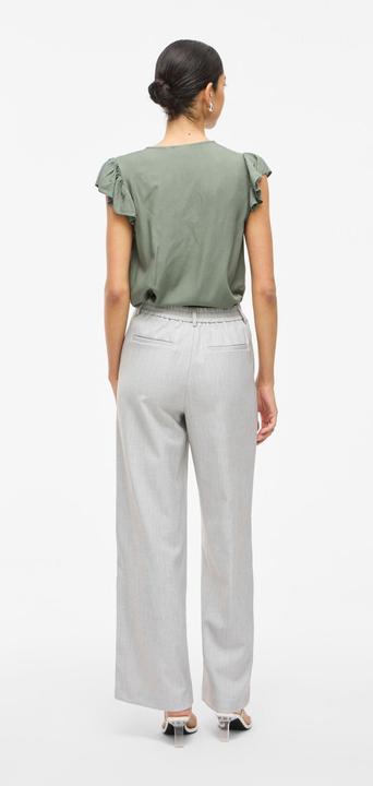 Produktbild Vila VIVARONE High Waist Hose mit weitem Bein (40)