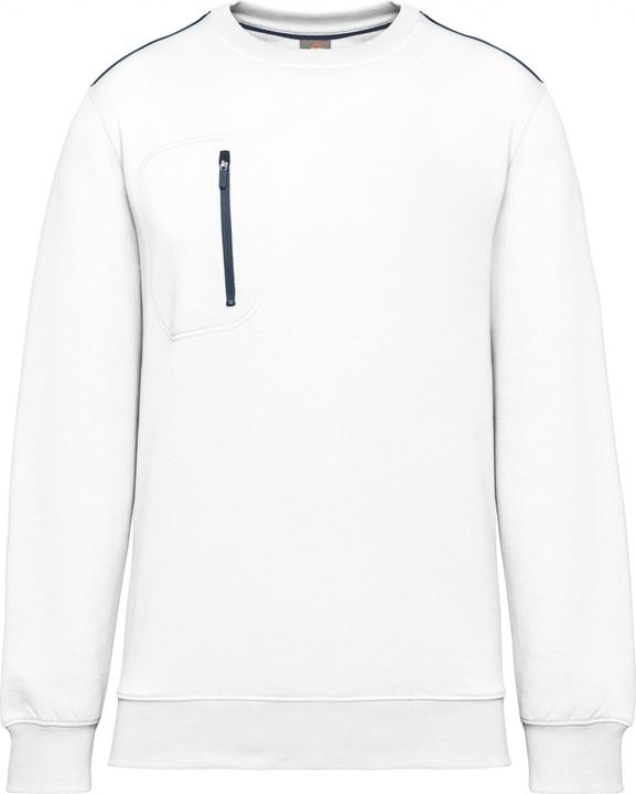 Blanc/navy