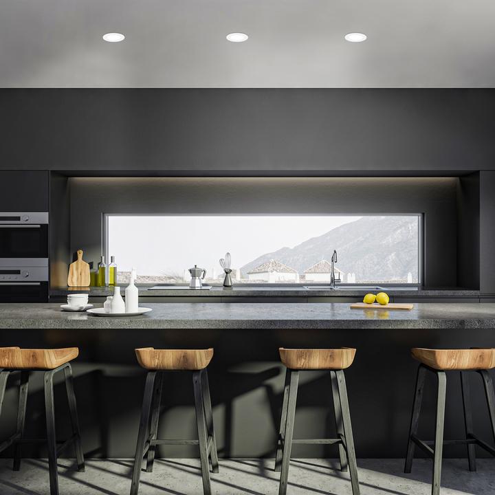 Image du produit Briloner Jeu de 3 lampes LED encastrées ultraplates - Flat star
