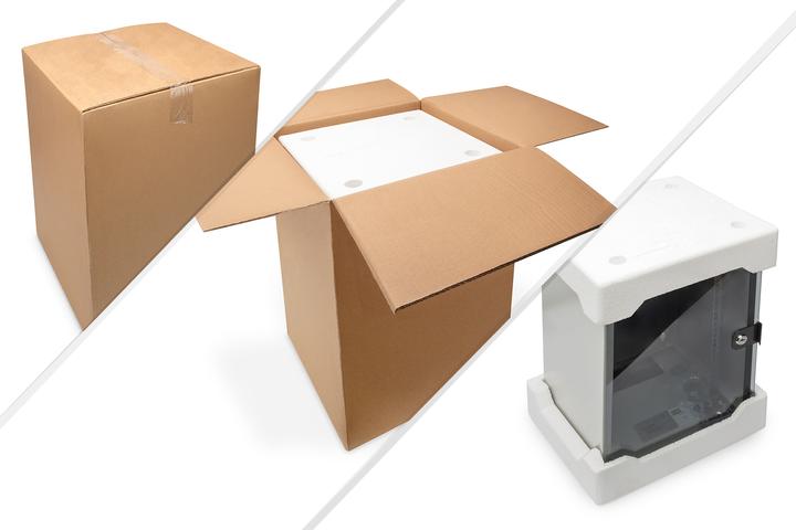 Actual product image Digitus Professional wall mounted enclosure (9 RU, 10 inch rack)