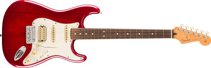 Actual product image Fender Player II Stratocaster HSS Electric Guitar, Transparent Cherry Burst (Classical guitar)