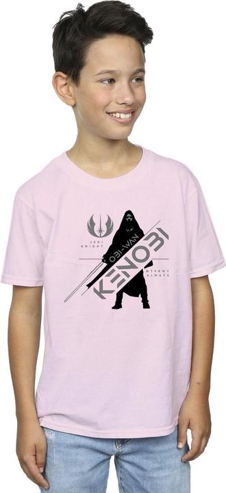 Actual product image Star Wars Boys Obi-Wan Kenobi Jedi Knight T-Shirt (140, 146)