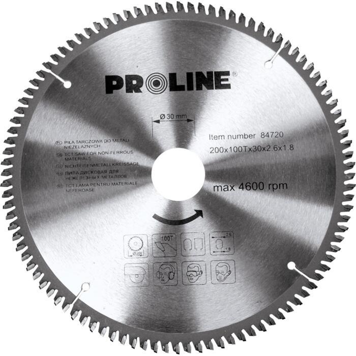 Actual product image Proline Pro-Line Circular Saw 205x30mm 100z. - 84721