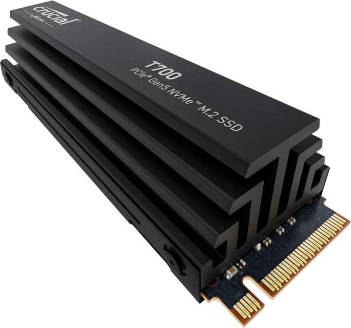 Produktbild Crucial T700 mit Kühlkörper (4000 GB, M.2 2280)