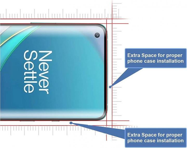 Immagine prodotto Screenguard OnePlus 9 Pro Pellicola di vetro protettiva a schermo intero 2.5D 9H (1 Pezzo/i, OnePlus 9 Pro)