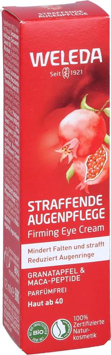 Actual product image Weleda Firming eye cream with pomegranate and maca peptides ( Firming Eye Cream) 12 ml (Fluid, 12 ml)