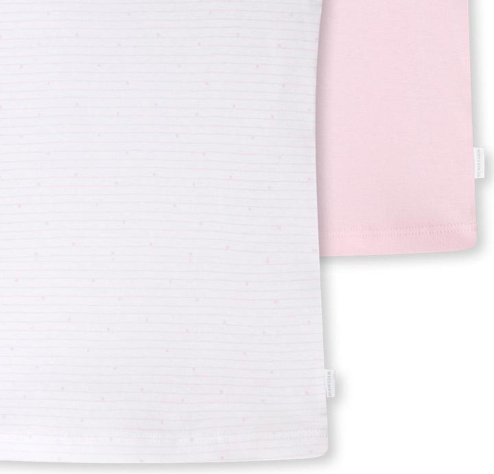 Image du produit Schiesser Pack de 6 maillots de corps Kids Girls à fines côtes en coton organique (128)