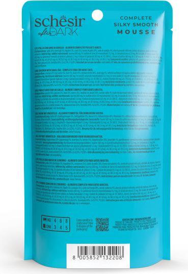 Produktbild Schesir After Dark, Velvet Mousse, Variety Pack, 12x80g (Adult, 12 Stk., 960 g)